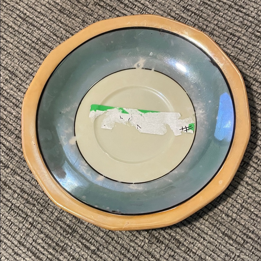 Elegant Multicolor Ceramic Plate